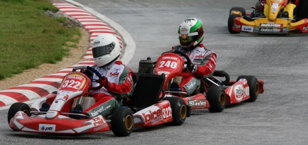 Sandy wins the Asian Championship - with only 3 wheels left...
