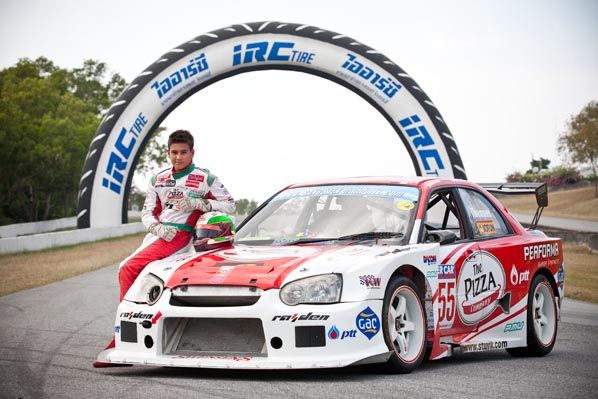 Sandy at Bira circuit, December 2009 