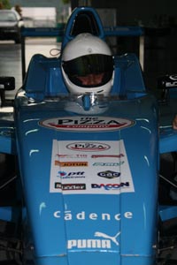 Sandy Nicholas Stuvik in the pits at Sepang F1 Circuit August 2009