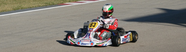 Sandy pushing his hardest at La Conca for the qualifying...