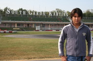 Sandy doing track walk at South Garda
