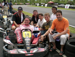 After the race
