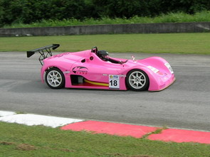 Shootinmg through the S1 schicane