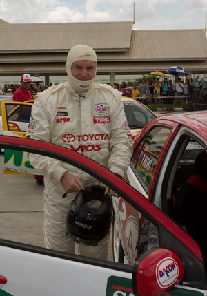Race ready, rearing to go